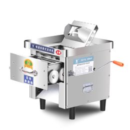 LINBOSS stainless steel Meat cutter machine can do diced mushrooms diced ham diced pepper commercial Meat grinder
