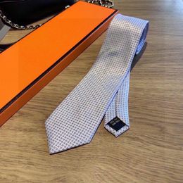 Men Necktie Design Mens Ties Fashion Silk Neck Tie Letter Printed Luxurys Designers Business Cravate Neckwear With Box 21091001W242F