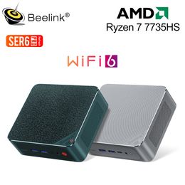 Other Electronics 2023 Beelink SER6 Pro 6800H Mini PC SER5 Ryzen 7 5800H Win 11 DDR4 NVME SSD 5500U 5600H Gaming Computer SER4 4800U 230712