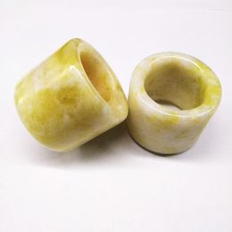 Cluster Rings QIANXU Jade Ring Thumb Carved Lucky Men's And Women's