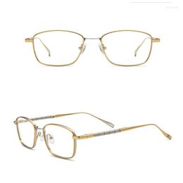 Sunglasses Frames Belight Optical Japan Design Men Business Style Pure Titanium Full Rim Spectacle Frame Precription Lens Eyewear 185723