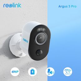 IP Cameras ReolinkArgus3ProBatteryoutdoor Camera2 4G 5GhzWiFiCamera 4MPHuman CarDetection2 wayAudioSpotlightSmartHomeCam 230712