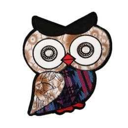 Clothing Accessories owl shape embroidered patch Sewing Tools2737