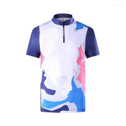 Men's Tracksuits Badminton Wear Short-sleeved Sportswear Spring Summer Autumn Women's Suit Jacket Quick-drying Table Tennis Clothing