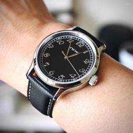 Wristwatches Dress Watch Men 40mm Sweep Second Quartz Luxury Stainless Steel 5Bar Waterproof Resistant Sapphire Crystal Clocks
