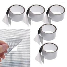 Curtain Window Screen Repair Kit Strong Adhesive & Waterproof Tape Self-Adhesive Fiberglass Mesh Patch For