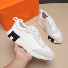 Popular Brands Bouncing Designer Sneakers casual Shoes Men Breathable Mesh Calfskin Skateboard Platform Walking Outdoor Sports Lace Up Trainers Chaussures
