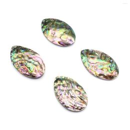 Pendant Necklaces Natural FreshWater Abalone Scallops Water Drop Shape Exquisite Charms For Jewellery Making Diy Simple Necklace Accessories