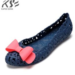 Sandals Summer Beanch Shoes Women Candy Rubber Luxury Designer Fashion Brand Model Flat Slip On Female Beach