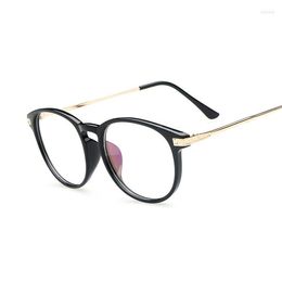 Sunglasses Frames Women Elegant Eyeglasses Fashion Myopia Optical Computer Glasses Frame Brand Design Plain Eye Oculos De Grau Femininos