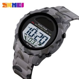 SKMEI Sport Watch Men Luxury Outdoor MIlitary Watch 50 Bar Waterproof Watches Electronic Stopwatch Alarm Mens Watch