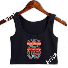 Womens Tanks Camis Funny Overly Dramatic Statement Soap Opera Crop Top Women Spring Vintage Crew Neck Designing Building Normal Famous Vest 230713