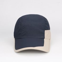 Ball Caps Mens Summer Outdoor Sport Baseball Hats Quick Dry Snapback Women Unisex Breathable Mesh Dad Cap Bone Adjustable Sun Hat
