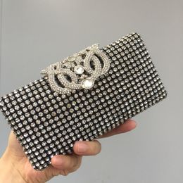 Evening Bags DAIWEI Women's Fashion Bag Formal / Event/Party / Wedding Evening Bag/Purse/Shimmering Diamonds Hand Bag/Rhinestones/C 230712