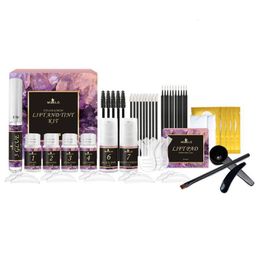 Mascara Lash Lift And Tint Kit Eyelash Tint Kit Brow Lamination Kit For Lash Brow Tint Semi-Permanent Eyelash Perm Kit For Salon DIY At 230712