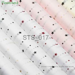 Gift Wrap 20pcs/lot 50x70cm DIY Sun and Moon Tissue Paper Gift Wrapping Paper Clothing Packing Flower Bouquet Packaging Paper Craft Paper x0712