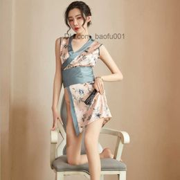 Theme Costume Sexy Japanese kimono underwear lingerie sexy cheongsam role-playing set Z2307123