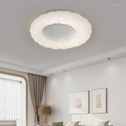 Ceiling Lights Remote Control Dimming For Kitchen Bedroom Parlor Clouds Shape Art Deco LED Hanging Lamp Drop