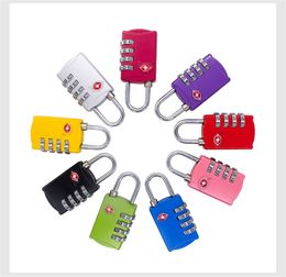 TSA Approved Luggage Travel Lock Small Combination Lock for School Gym Locker, Luggage Suitcase Baggage Locks, Filing Cabinets, Toolbox, Case multi-colors