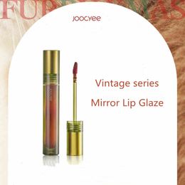 Lip Balm Joocyee Vintage Series Mirror Glazed Lipgloss Smooth Moisturising Texture Women Cosmetics Lip Makeup Longlasting Lipstick 230712