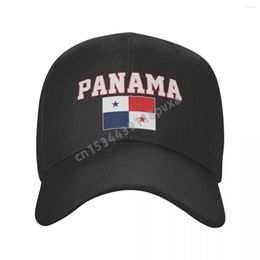 Ball Caps Baseball Cap Panama Flag Panamanian Fans Country Map Wild Sun Shade Peaked Adjustable Outdoor For Men Women