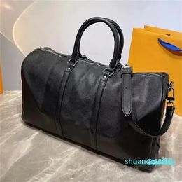 Designer -Duffel Bag Luggage Commerce Leather Embossing Large Capacity Handbags Sport Outdoor Packs Totes