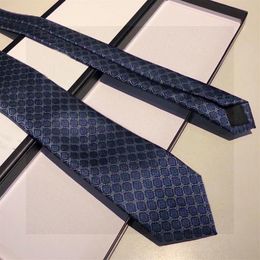 Designers Handmade Tie Cravates Mens Business Necktie Krawatte Letter Embroidered Ties Corbata Fashion Silk Neckties Cravatta Luxu199l