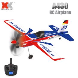 Electric/RC Aircraft WLtoys XK A430 RC Aeroplane 2.4G 5CH Brushless Motor Helicopter 3D6G System Plane 430mm Wingspan EPS Aircraft Toys for Children 230712