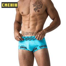 Underpants CMENIN Cotton Man Underwear Boxer Men Satin Soft Cuecas Gay Sexy Men's Panties Boxers Shorts Underpants Masculino J230713