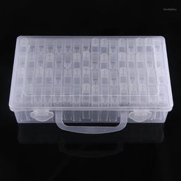 Diamond Painting Accessories 64 Grid Container Box DIY Diamond Embroidery Mosaic Tools Bead Transparent Plastic Drill Storage12350