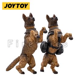 Action Toy Figures 1/18 JOYTOY Action Figure Military Dog Collection Model Toy For Gift 230713