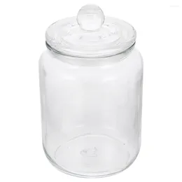 Storage Bottles Coffee Can Rice Container Glass Food Containers Lids Oatmeal Jars Oats Airtight