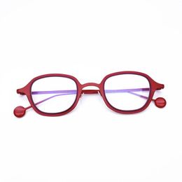 Sunglasses Frames Alloy Glasses Frame Men Ultralight Women Vintage Small Square Shape Prescription Eyeglasses Retro Optical Eyewear L5505