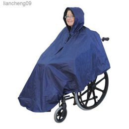 Wheelchair raincoats waterproof raincoats and cloaks for the elderly. Zipper waterproof cover raincoat L230620