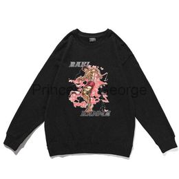 Mens Hoodies Sweatshirts Mens Hoodies Sweatshirts Japanese Anime Yujiro Baki Hanma Sweatshirt Fashion Cool Grappler Fighting Fighter Pullovers Birthday Gift Men