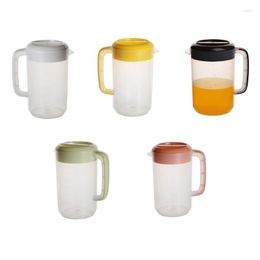 Hip Flasks 4L Water Bottles To Drink Cold Kettle Pitcher With Lid For Jug Juice And Iced Tea Large Capacity 5 Colours