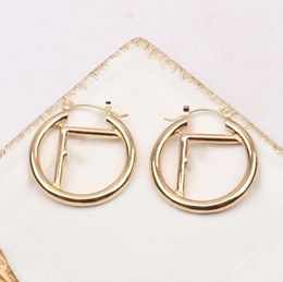 18K Silver Gold Plated Stud Earring Ear Clip Luxury Women Designer Brand Letter Earring Valentines Day Fine Wedding Accessories Jewellery Gift