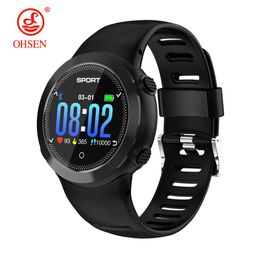 OHSEN Men Smart Wristwatch Black Military Digital Watches for Men Pedometers Compass Remote camera Alarm Fashion Sport Watch