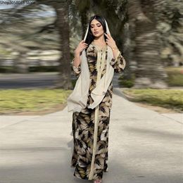 Ethnic Clothing Abaya Dubai Turkey Muslim Fashion Hijab Long Dress Islam African Dresses For Women Robe Musulman Djellaba Femme Ka2739