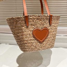 CE Women Straw Tote Bag Holiday Letter Beach Bag Women Large Capacity Shopping Bags Famous Woven Designers Handbags Shoulder Bag Ladies Casual Travel Bag