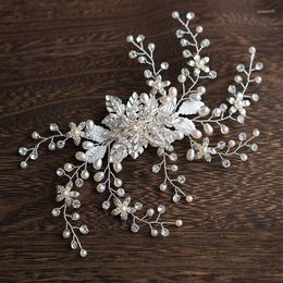 Hair Clips Women Head Flower Wedding Brides Jewellery Decoration