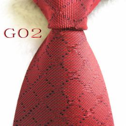 Mens Designer Ties Jacquard Party Wedding Business Formal Suit 100% Silk Tie Luxurys Deisgners Men Neckties Cravate Neckwear195J