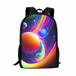 School Bags Trendy Cool Print For Girls Boys High Capacity Light Simple Student Backpack Teenagers Unisex Bookbag Laptop Bag