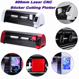 2023 New Model LY 600mm Laser CNC Sticker Cutting Plotter Camera Profile Die Cutting Machine Digital Label Printer With Wifi For Industrial Production