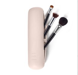 Storage Bags Travel Makeup Brush Holder Silicon Trendy And Portable Cosmetic Face Brushes Soft Sleek Tools Organiser JL1535