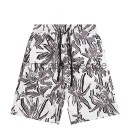 Mens Shorts 2023 Summer Mens shorts designer Luxury Beach pants version short pant fashion casual flower printing patchwork mesh swimming trunks breeches x0713 X07