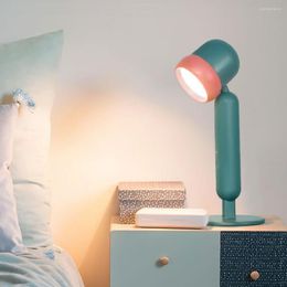 Table Lamps LED Light Compact Stepless Dimming Bedroom Decoration Reading Lamp