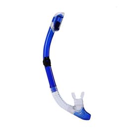 Snorkels Sets Absolute Skin Dive Dry Snorkel Silicone Free Diving Snorkelling Equipment Breathing Tube Swimming For Adult 230713