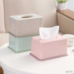 Tissue Boxes Napkins HOT SALESNew Arrival Nordic Desktop Pumping Paper Storage Box Living Room Tissue Holder Organiser Wholesale Dropshipping R230714