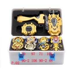 4D Beyblades New Beyblade Burst Set Toys Beyblade Arena Bayblade Metal Fighting Gyro With Launcher Spinning Top Bey Blade Toys